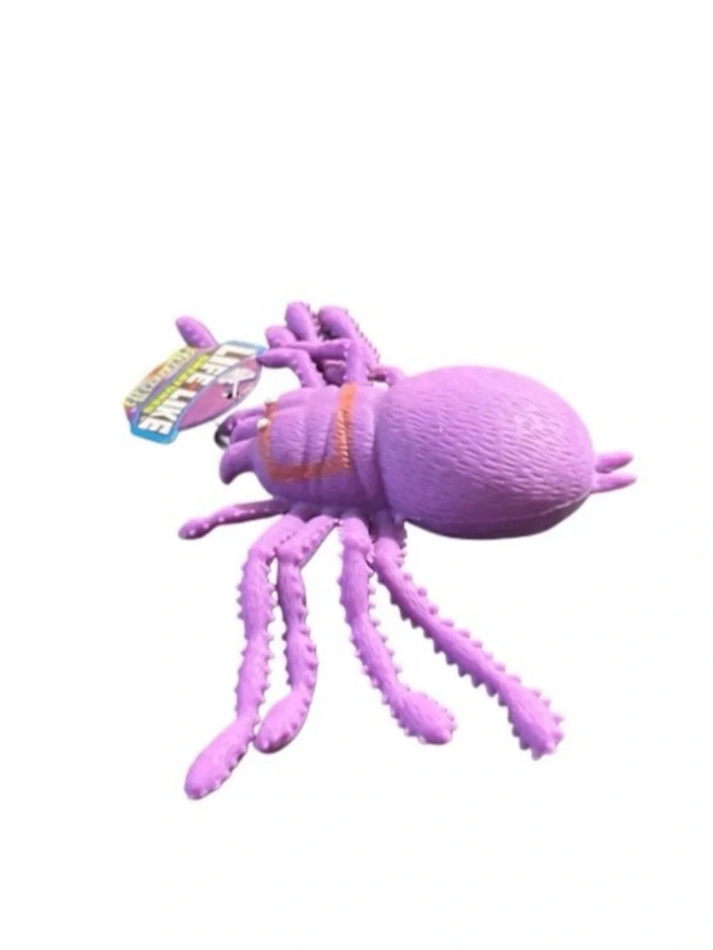 JA-RU Purple Spider Life-Like Stress Toy Stretchy Squish Sensory Squeeze Fidget